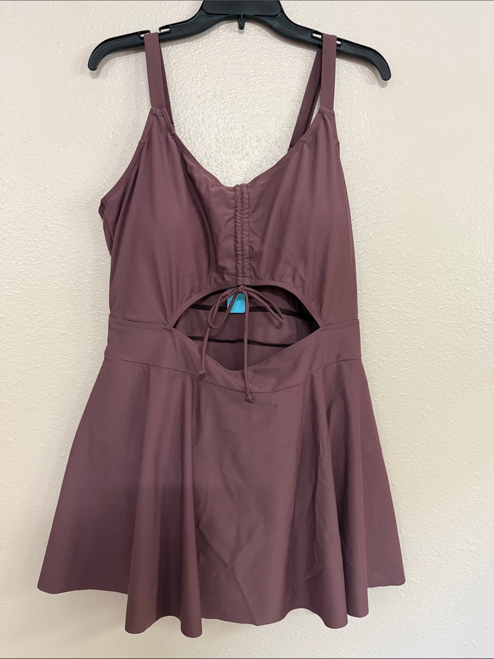Plus Size Swim Dress One Piece Tummy Control Bathing Suit Swimwear